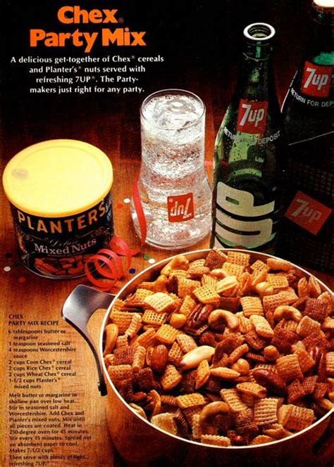 Chex Party Mix Retro Print Ad Chex Party Mix Recipe Chex Mix