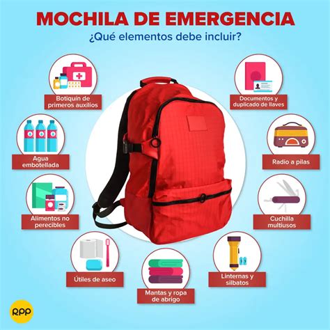 Qu Se Debe Llevar En La Mochila De Emergencia Haras Dadinco