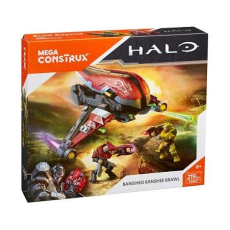 Set De Construcción Mega Construx Halo Banished Banshee Brawl 219