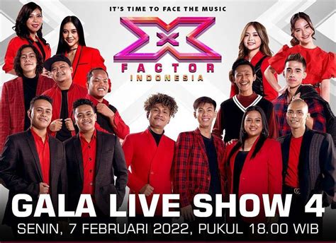 Jadwal X Factor Indonesia Top Gala Live Show Tayang Di Rcti