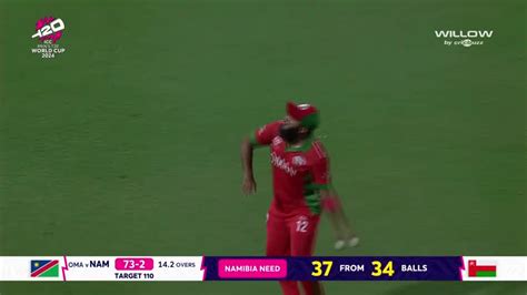 Ayaan Khan To Gerhard Erasmus Wicket Caught Nam Vs Omn Rd