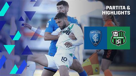 Watch Empoli V Sassuolo Live Stream Dazn It