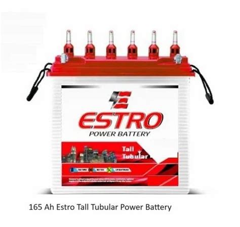 165 Ah Estro Tall Tubular Power Battery At Rs 7500 Tubular Battery In Aligarh Id 2853775352412