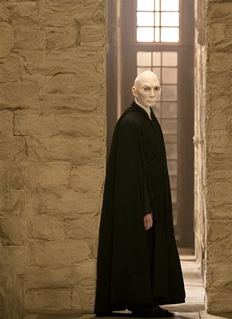 Film Still Of Tilda Swinton As Voldemort In Harry Stable Diffusion