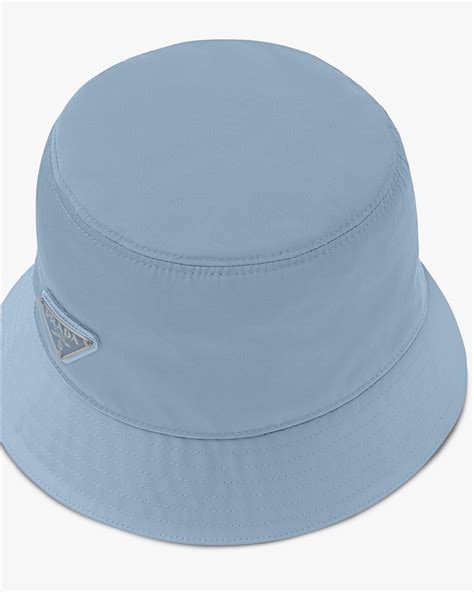 Astral Blue Re Nylon Bucket Hat Prada