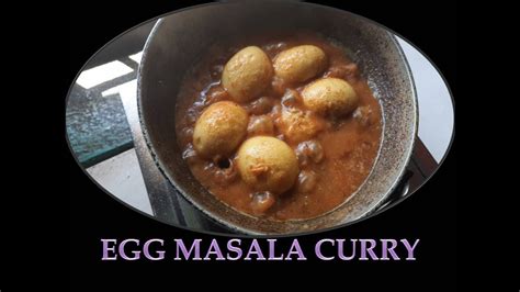 Egg Masala Curry Leena S Lifestyle Recipe Odiastyle Youtube