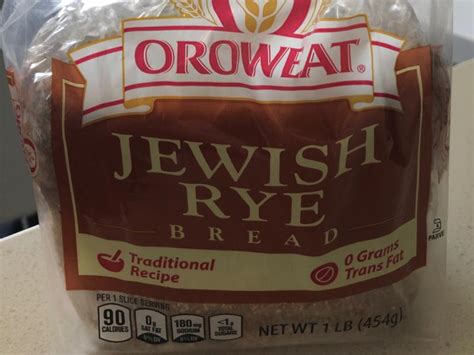 Jewish Rye Bread Nutrition Facts - Eat This Much