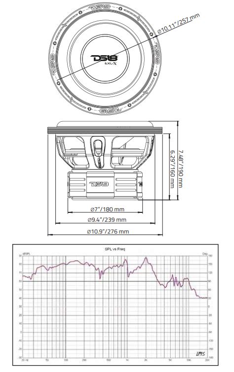 DS18 EXL X 10 Inch Subwoofer Owner S Manual