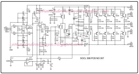 SKEMA SOCL 506 GOLZTAR - AUDIO SCHEMATICS COLLECTIONAUDIO SCHEMATICS