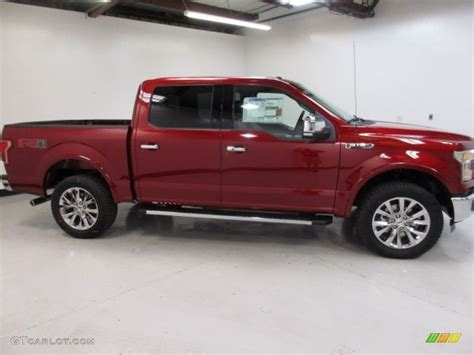 2016 Ruby Red Ford F150 Lariat Supercrew 4x4 112893368 Photo 12