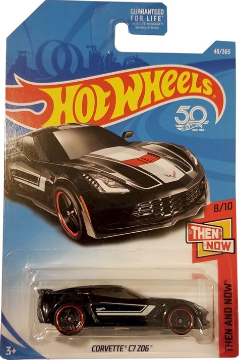 Amazon Hot Wheels Then And Now Corvette C Z Black Arts Crafts Sewing