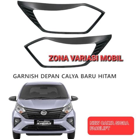 Jual Garnish Cover List Lampu Depan Belakang New Calya Sigra Facelift