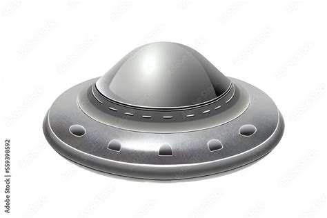 Ufo Flying Saucer Spaceship From Outer Space Which Is An Alien Craft