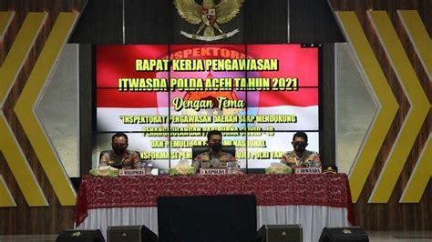 Kapolda Aceh Buka Rakerwas Tahun 2021 Serambinews