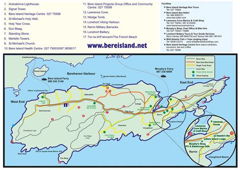 Map of Bere Island - Bere Island