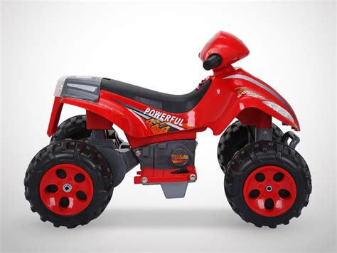 Quad Lectrique Enfant Varox W V Rouge Kingtoys