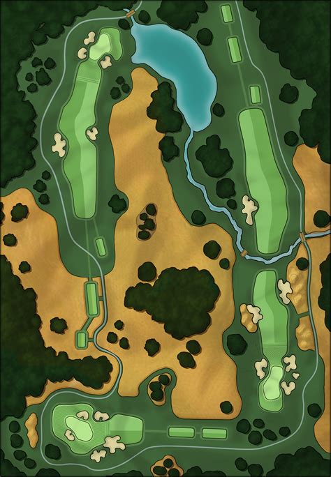 Artstation Golf Course Designs