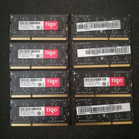 Jual RAM Memory Sodimm Laptop Tigo DDR3L DDR 3 4 GB PC 12800 S Di Lapak