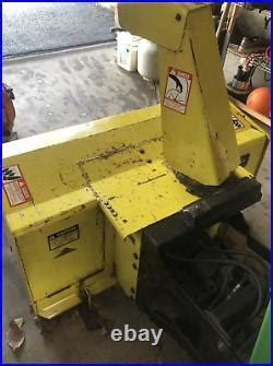 John Deere 47 2 Stage Snow Blower Thrower Snow Blowers