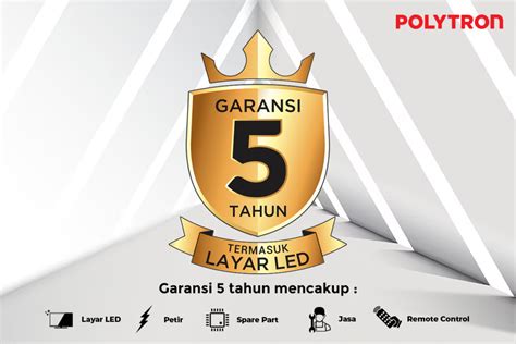 Broadcastmagz POLYTRON Konsisten Berikan Layanan Garansi LED TV 5 Tahun