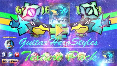 Texture Pack Guitarherostyles Geometry Dash By Mike Youtube