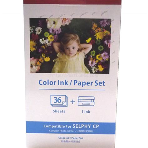 Compatible KP 36IN KP36 IP Color Ink Photo Paper Set For Canon Selphy