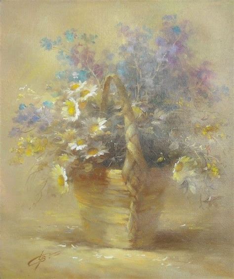 Wlodzimierz Czurawski Painting Flower Art Painting Illustration Art