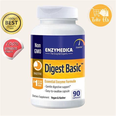 Jual Enzymedica Digest Basic Formula Enzim Pencernaan Esensial 90