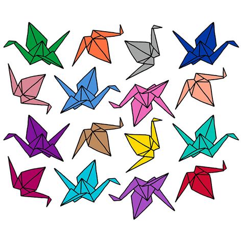 Drawing of Origami Crane: A Simple Step-by-Step Guide – easy origami ...