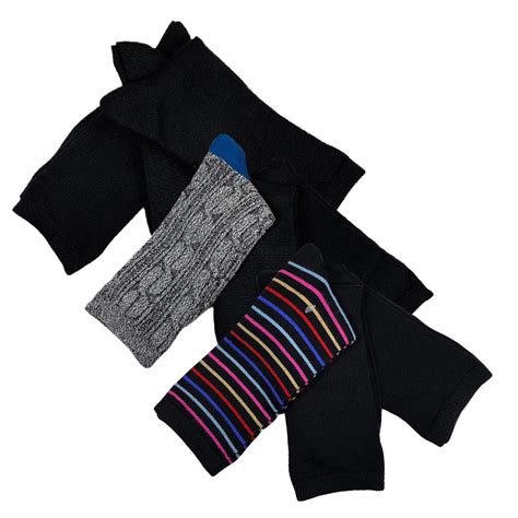 Super Soft Womens Crew Sock 3 Pair Pack Double Header Usa