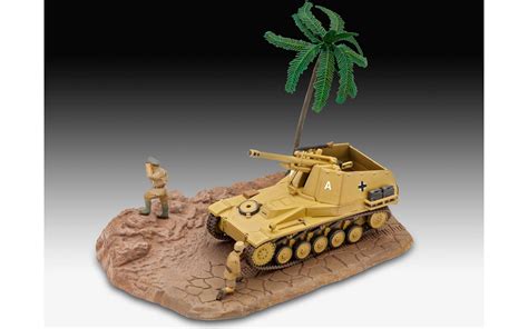 First Diorama Set Sd Kfz 124 Wespe Revell 03334 Kingshobby