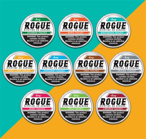 Rogue Nicotine Pouches Free Shipping On Nicotine Products