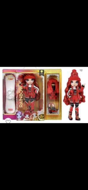 Rainbow High Winter Break Ruby Anderson Deluxe Fashion Doll Bnib