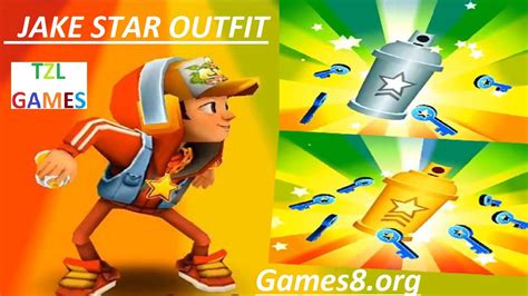 Subway Surfers Gameplay HD Unlocked Jake Star Outfit Open Super