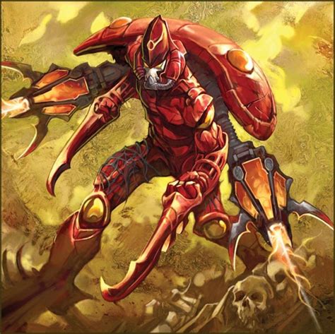 The Warp Spiders Are Eldar Aspect Warriors Who Specialise In The Use Of