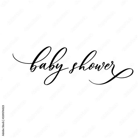Baby Shower Inscription For Babies Clothes And Nursery Decorations