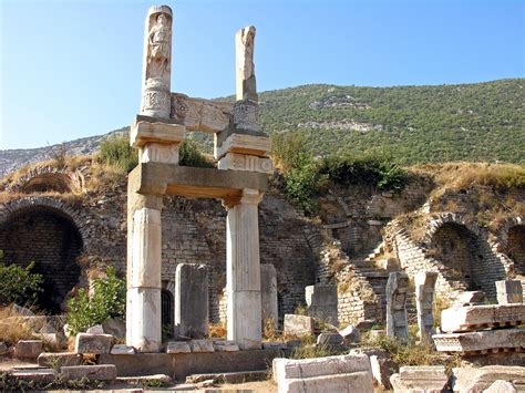 The Square and The Temple of Domitian, Ephesus