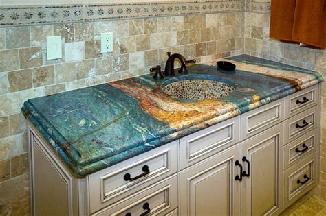 20 One Of A Kind Countertop Designs Youll Love Countertop Design