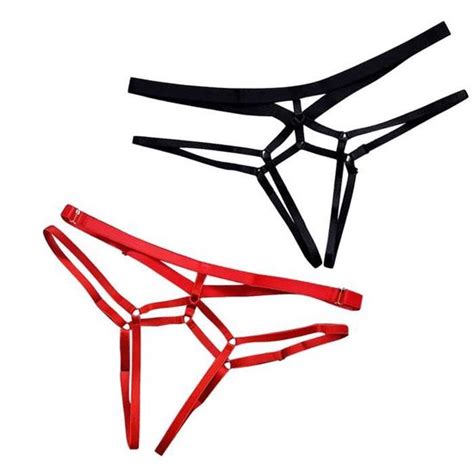 String Tanga Femmes Culotte Sexy Dentelle Haute Lastique Lingerie