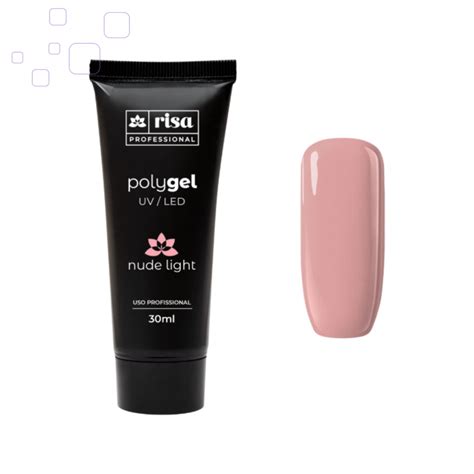 Polygel Risa Nude Light 30ml VIVAZ A Loja Parceira Da Profissional Da Beleza