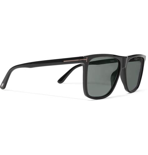 Tom Ford Square Frame Acetate Sunglasses Black Tom Ford