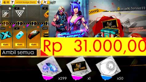 Cuma Ribu Update Elite Pass Ff Dapat Diamond Plus Klaim Banyak