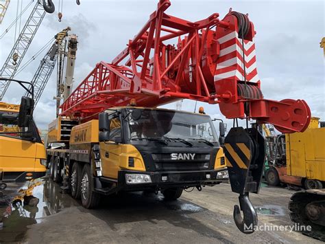 Sany Sany Stc Used Ton Hydraulic Mounted Mobile Truck Crane