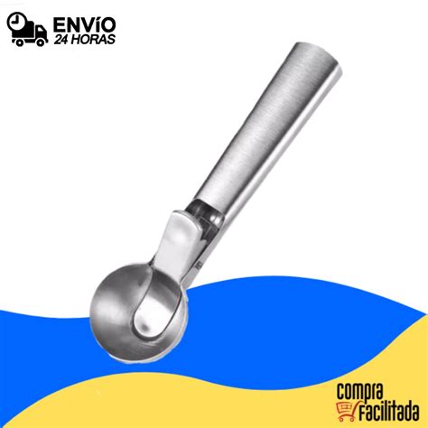 Pegador Colher De Sorvete Inox Bola Profissional Shopee Brasil