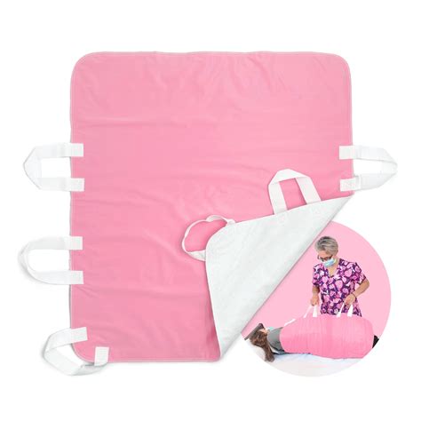 Atcha Ba Positioning Bed Pad With Handles Incontinence Patient Lift