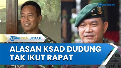 Ksad Jenderal Dudung Bantah Isu Tidak Harmonis Dengan Panglima Tni