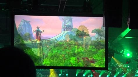 Blizzcon 2011 Live Announcement Of World Of Warcraft Mists Of Pandaria Premiere Trailer Youtube