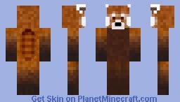 Red Panda Minecraft Skin