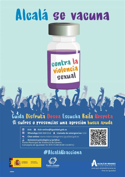 Campaña Alcalá Se Vacuna Contra La Violencia Sexual Alcalá De Henares