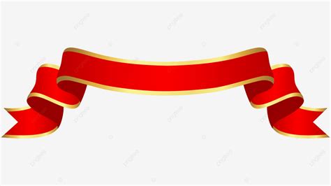 Gold Ribbon Logo Vector Hd Png Images Red Gold Ribbon Ribbon Red